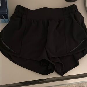 Lululemon Black Workout Shorts